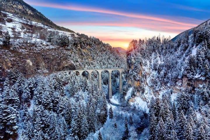 Bernina Express, St. Moritz & Davos Private Tour | From Zurich