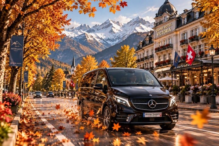 St. Moritz to Zurich Airport Private Transfer with Ski Van Option