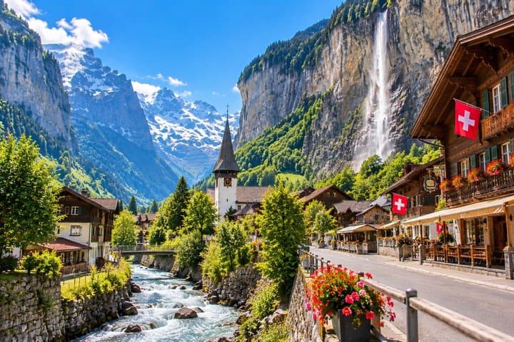 Zurich Private Interlaken Lauterbrunnen and Grindelwald Tour
