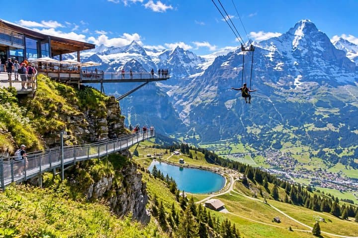 Zurich Private Interlaken Lauterbrunnen and Grindelwald Tour