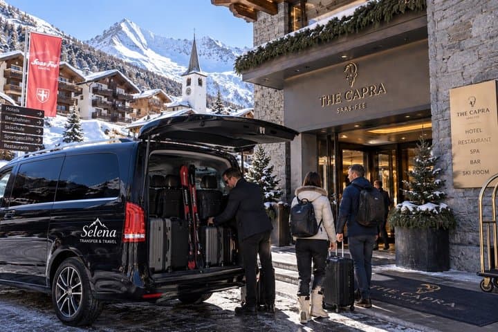 Zurich Airport to Saas Fee Private Transfer with Optional Ski Van