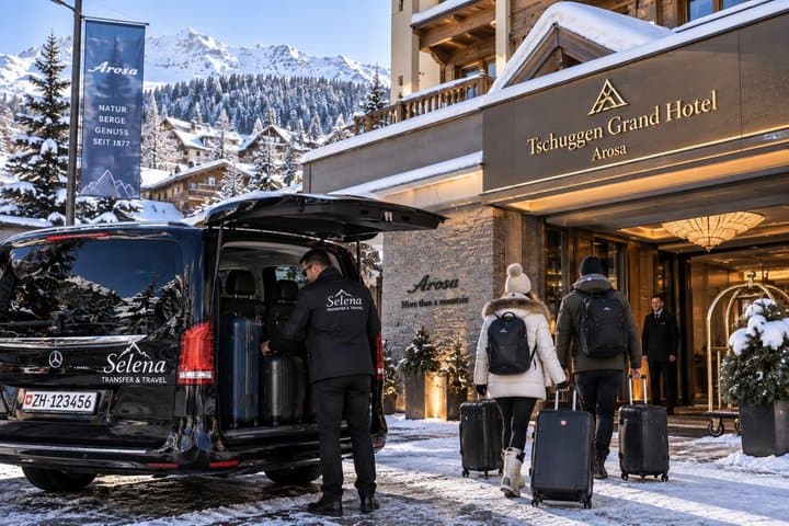 Zurich Airport to Arosa Lenzerheide Transfer with Ski Van