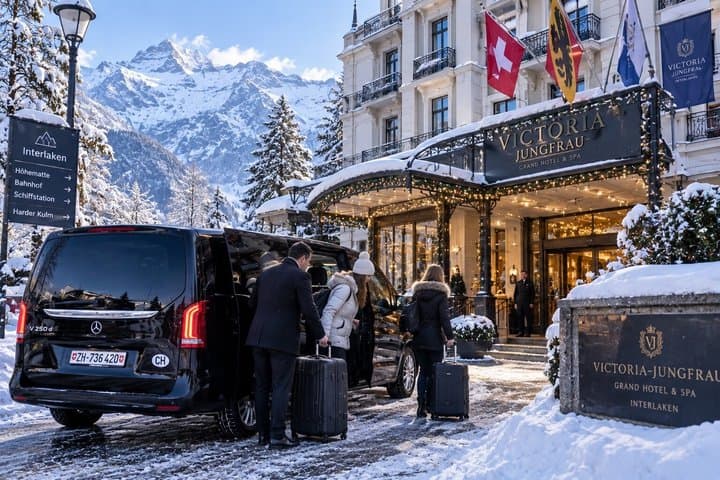 Private Transfer from Interlaken to Zermatt with Ski Van