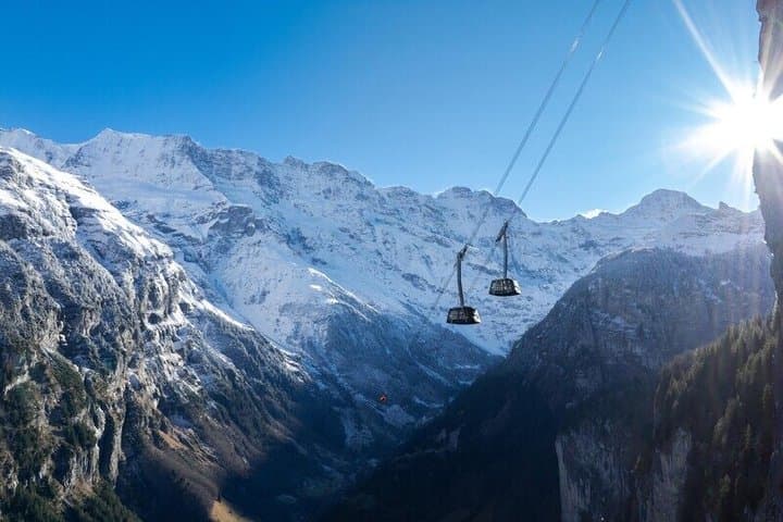 Mürren and Lauterbrunnen Private Rail Tour