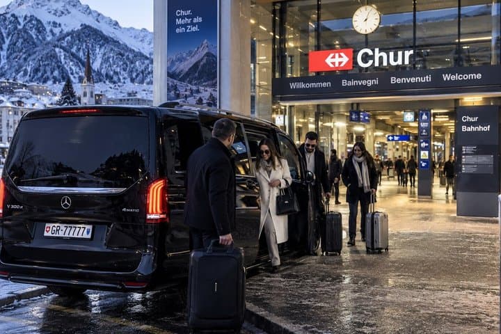 Private Transfer Zurich to Chur Bernina and Glacier Express