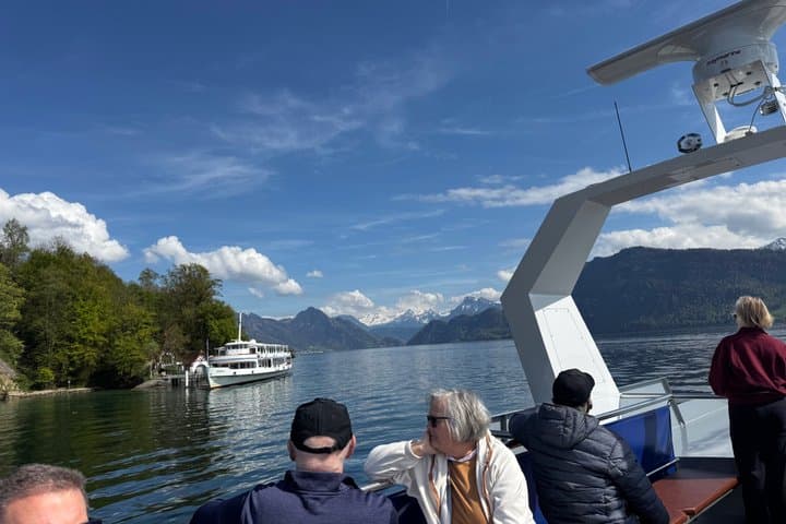 Lake Lucerne Cruise and Mount Pilatus Cogwheel Train Experience