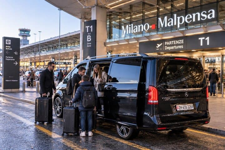 Private Transfer Interlaken to Milan and Malpensa Airport