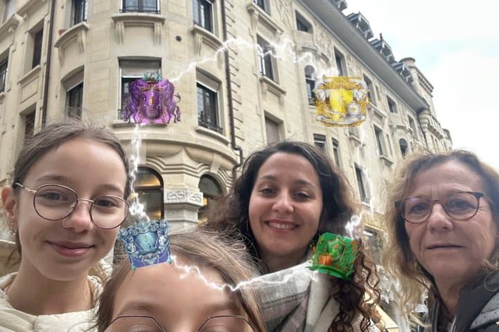 Escape Game Theme Team Magic in the streets of Lausanne