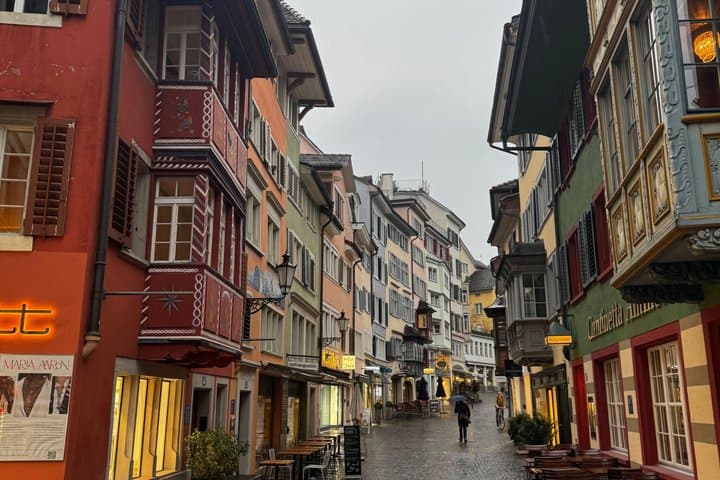 Zurich Running Tour Old Town and Lake with a Local Guide