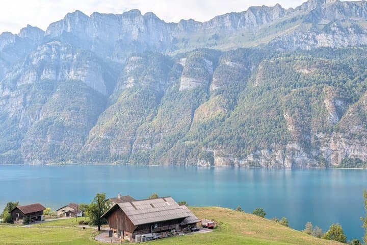Liechtenstein St Gallen UNESCO library & Rhine Falls from Zurich